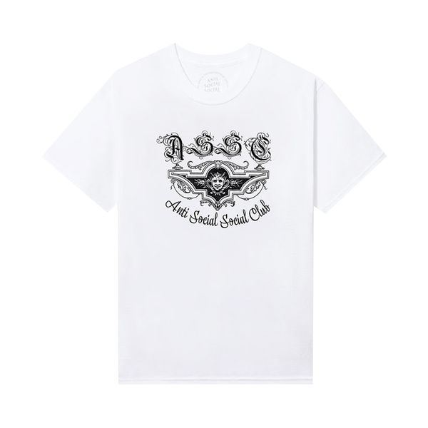 Anti Social Social Club X 2 Tone Feast Or Famine Tee 'white'