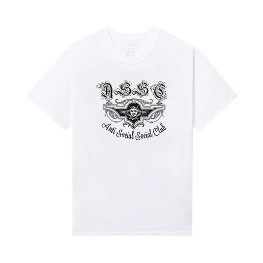 Anti Social Social Club X 2 Tone Feast Or Famine Tee 'white'
