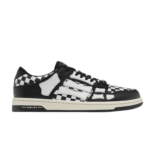 Amiri Skel Top Low 'checkered Black White'