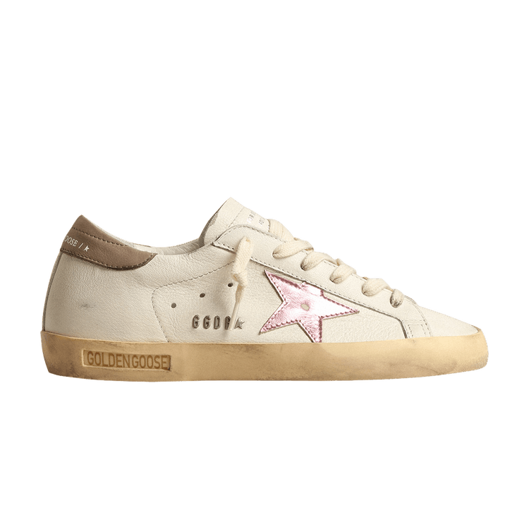 Golden Goose Wmns Superstar 'white Nappa Pink Metallic'
