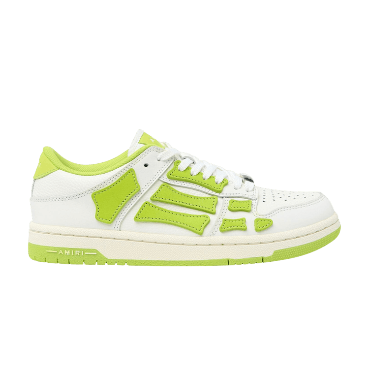 Amiri Wmns Skel Top Low 'white Lime'
