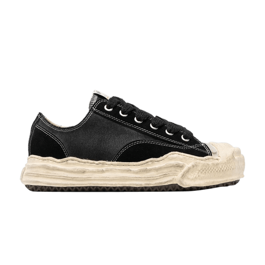 Maison Mihara Yasuhiro Hank Distressed Canvas Low 'black'