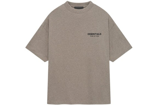 Fear Of God Essentials Jersey Crewneck T Shirt Heather Gray