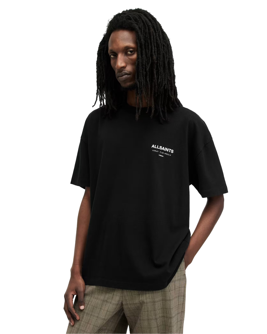 Allsaints Organic Cotton Underground T Shirt