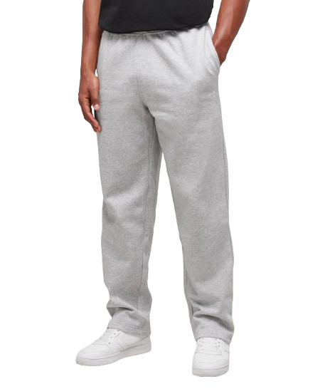 Gymshark Crest Straight Leg Joggers Light Grey Marl