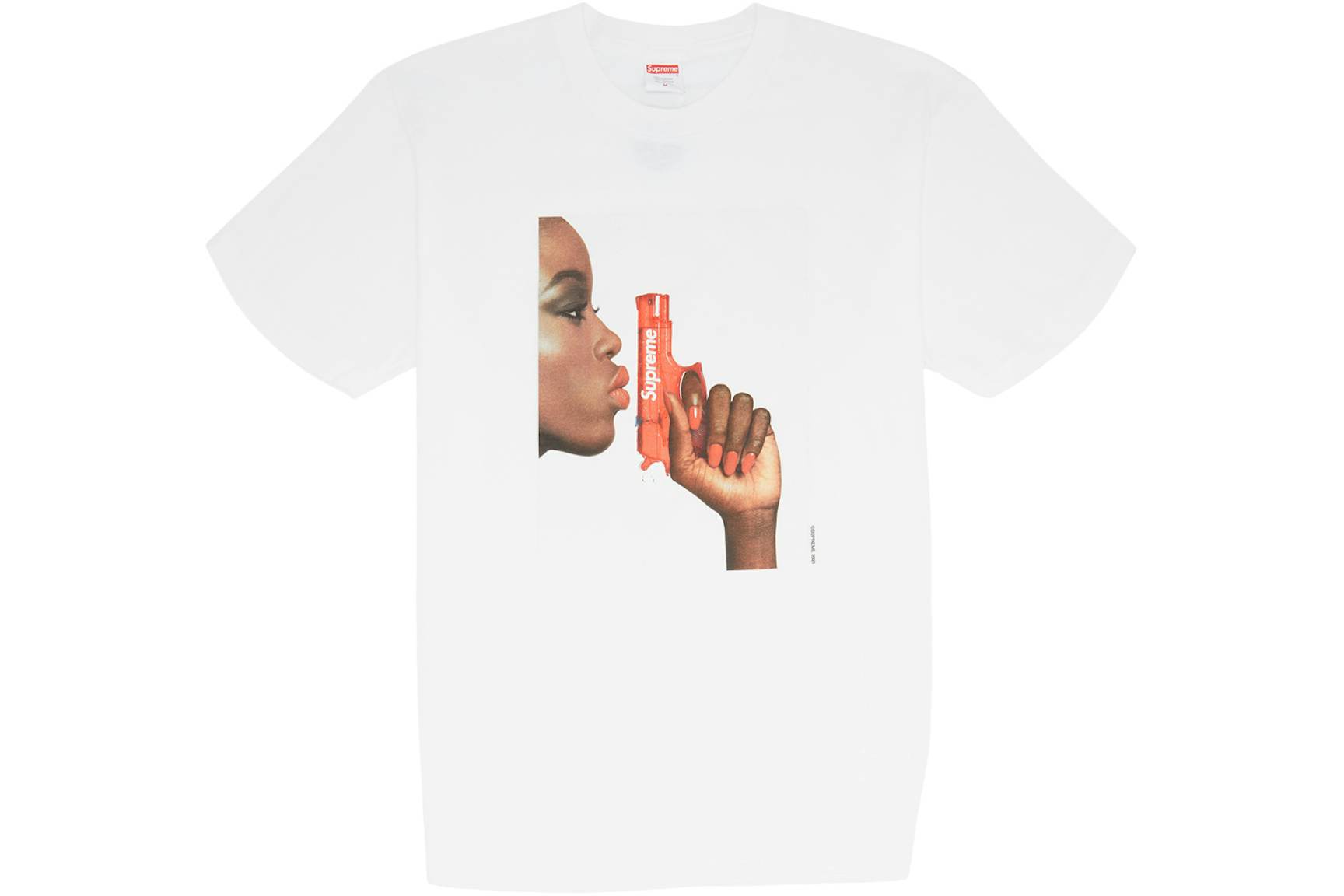 Supreme Water Pistol Tee White