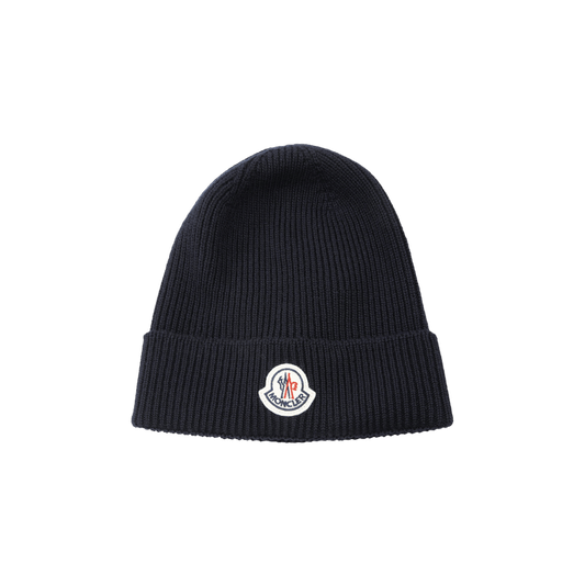 Moncler Logo Beanie 'blue'
