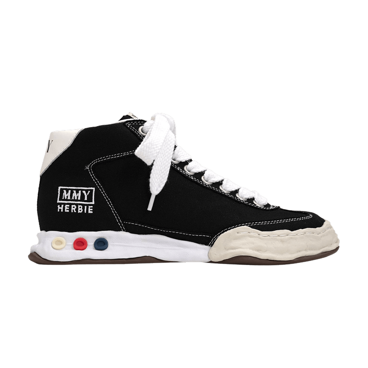 Maison Mihara Yasuhiro Herbie Og Sole Canvas High 'black'