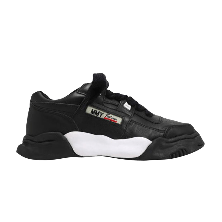 Maison Mihara Yasuhiro Parker Og Sole Leather Low 'black'