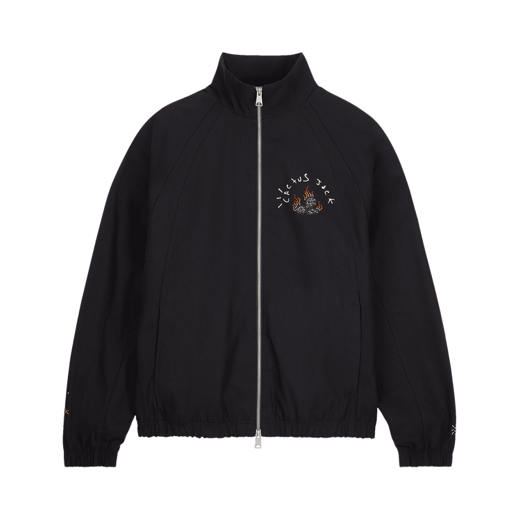 Air Jordan X Travis Scott Woven Jacket 'black'