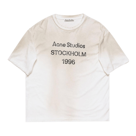 Acne Studios Logo T Shirt 'dusty White'