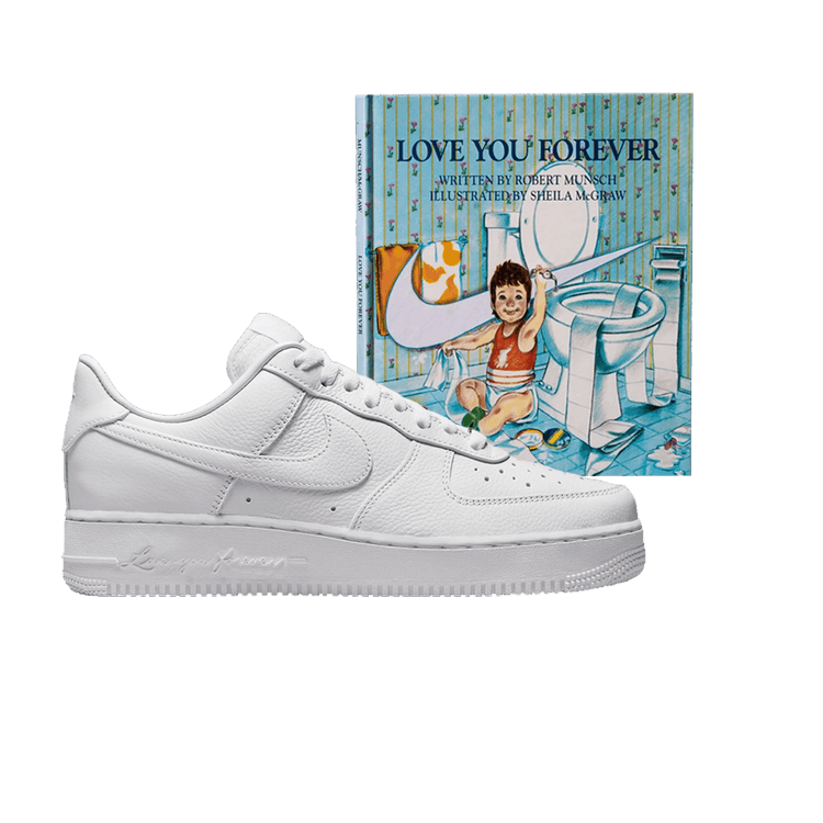 Nocta X Air Force 1 Low 'certified Lover Boy' With Love You Forever Book
