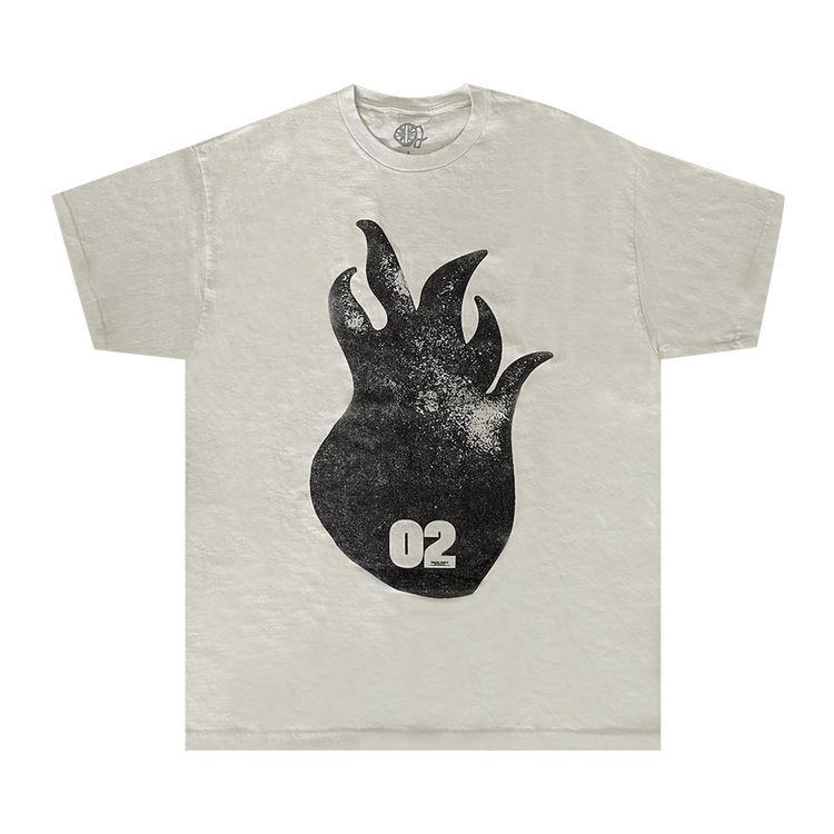 Cactus Jack By Travis Scott O2 Live Flame Head Tee 'off White'