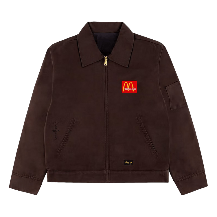Cactus Jack By Travis Scott X Mcdonald's Billions Served Work Jacket 'brown'