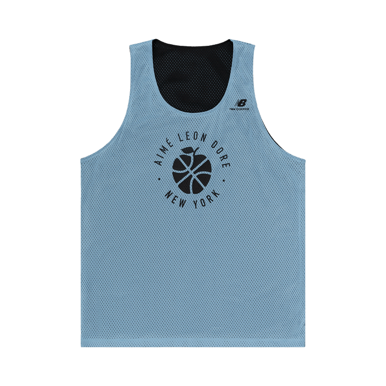 Aimé Leon Dore X New Balance Sonny Ny Reversible Jersey 'jet Black/dark Blue'