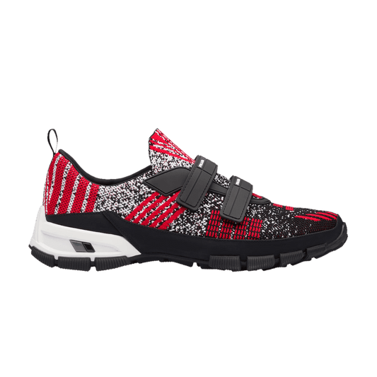 Prada Crossection Knit 'black Scarlet'