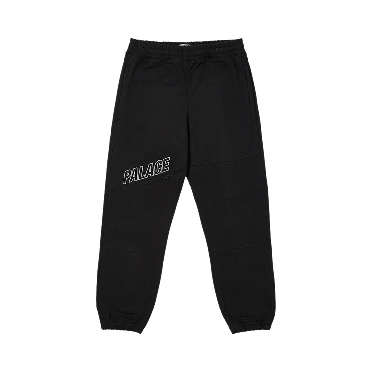 Palace Slant Zip Joggers 'black'