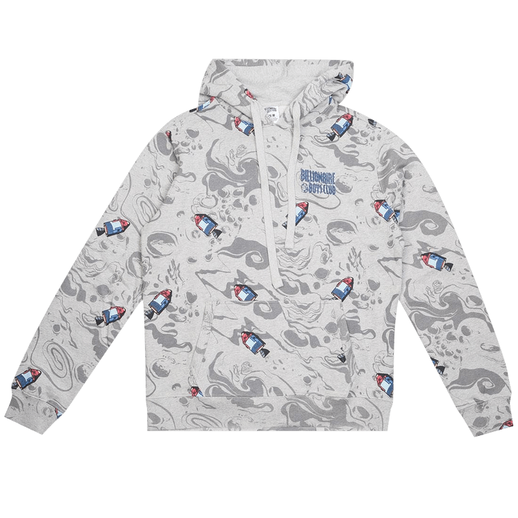 Billionaire Boys Club Moonwaves Hoodie 'heather Grey'