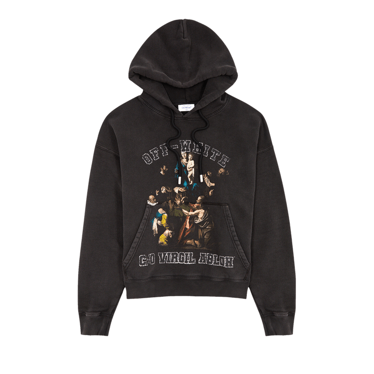 Off White Mary Skate Hoodie 'black'