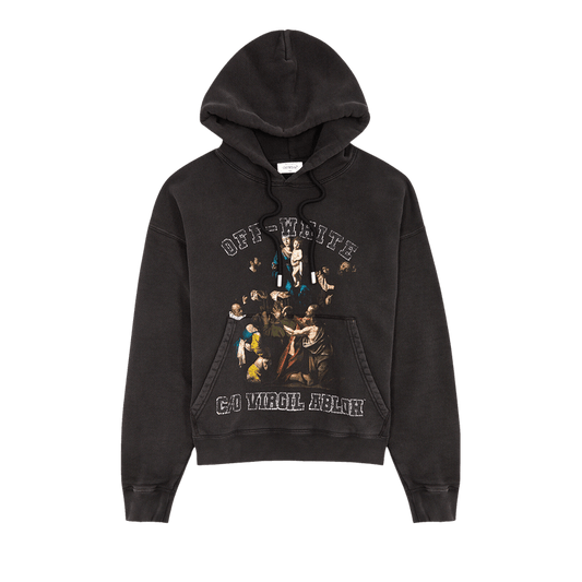 Off White Mary Skate Hoodie 'black'