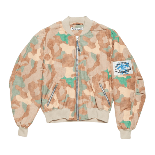 Acne Studios Bomber Jacket 'orange/green'