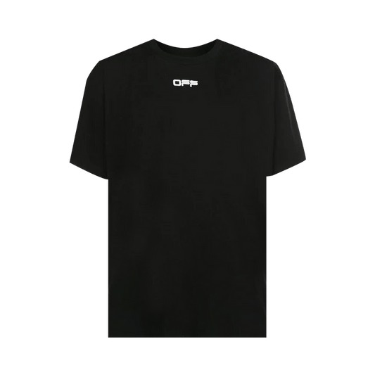 Off White Airport Tape Oversized Tee