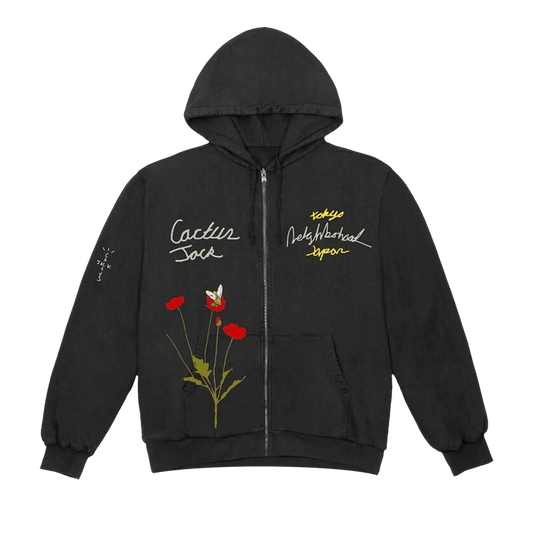 Cactus Jack By Travis Scott X Neighborhood Carousel Hoodie 'black'