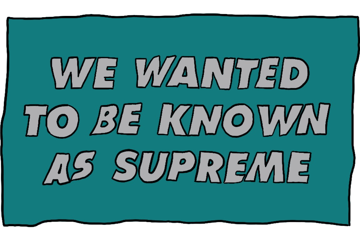 Supreme Known As Towel Dark Aqua