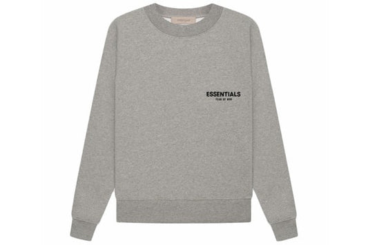 Fear Of God Essentials Crewneck (ss22) Dark Oatmeal