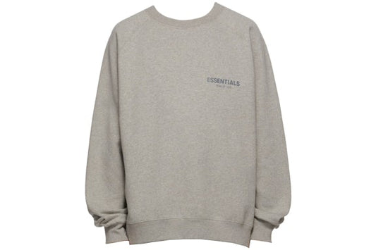 Fear Of God Essentials Core Collection Crewneck Dark Heather Oatmeal