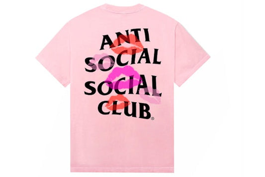 Anti Social Social Club Your Kiss Tee Pink