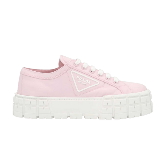 Prada Wmns Gabardine Wheel Platform 'pink'