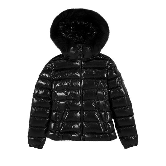 Moncler Badyfur Jacket With Fur Collar 'black'