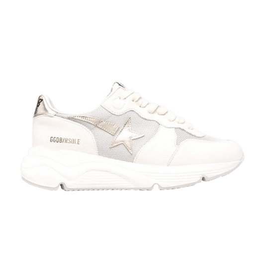 Golden Goose Wmns Running Sole 'white Silver'