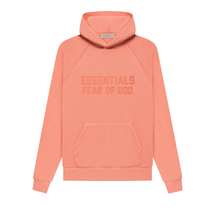 Fear Of God Essentials Hoodie 'coral'
