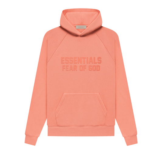 Fear Of God Essentials Hoodie 'coral'