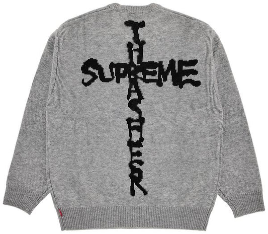 Supreme X Thrasher Sweater 'heather Grey'