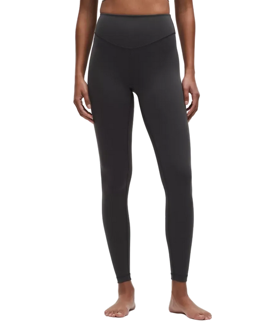 Lululemon Wunder Under Smoothcover High Rise Tight 28" Graphite Grey