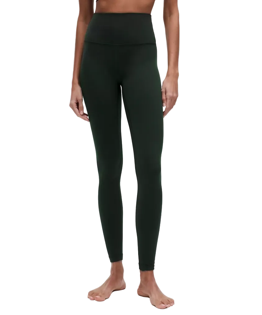 Lululemon Align High Rise Pant 28" Rainforest Green