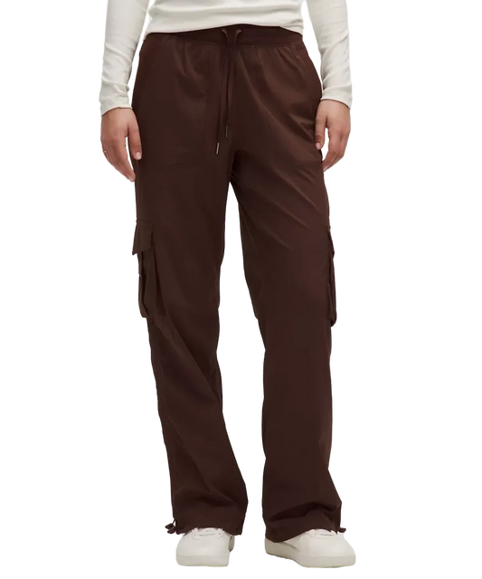 Lululemon Dance Studio Relaxed Fit Mid Rise Cargo Pant Lava Cake