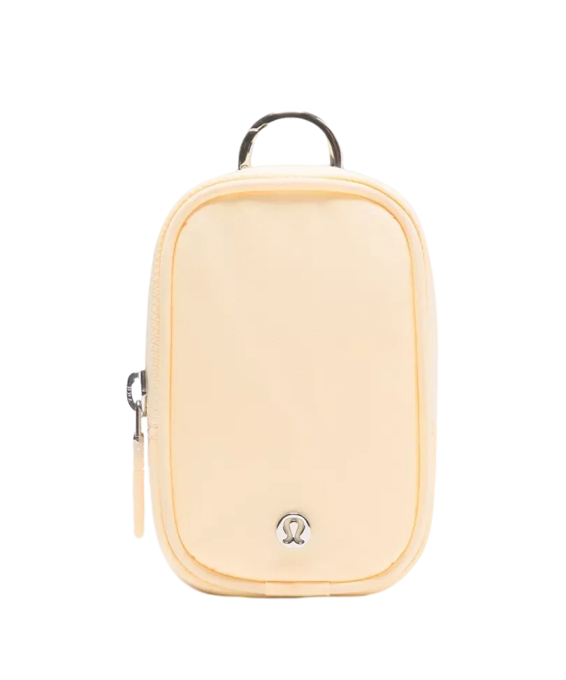 Lululemon Clippable Nano Pouch Butter Cream