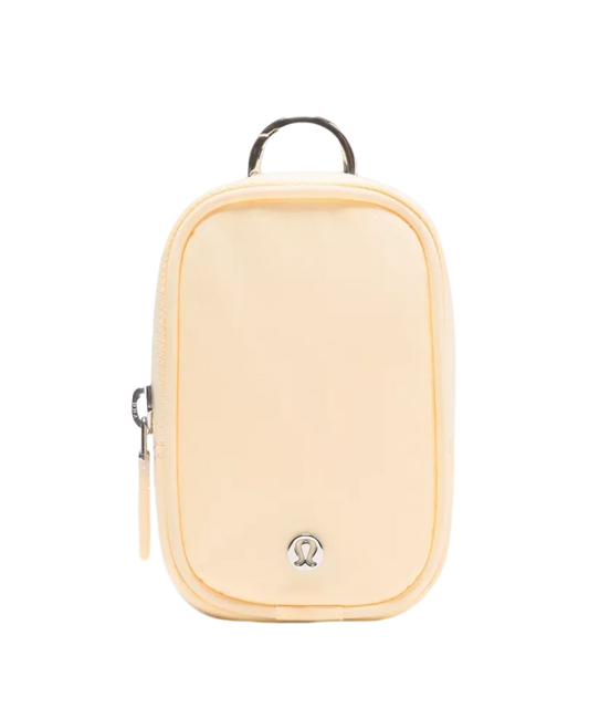 Lululemon Clippable Nano Pouch Butter Cream
