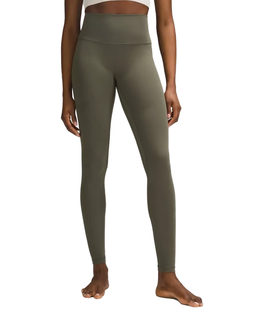 Lululemon Align High Rise Pant 28" Army Green