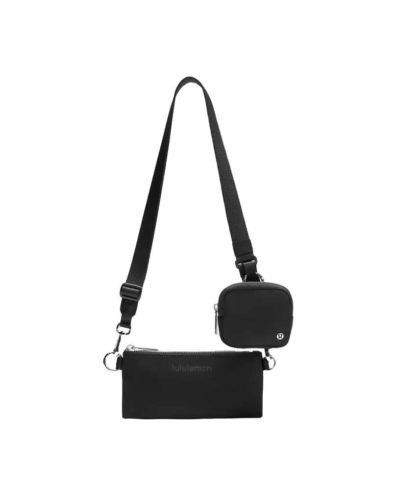 Lululemon Dual Pouch Sling Black
