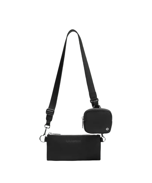 Lululemon Dual Pouch Sling Black