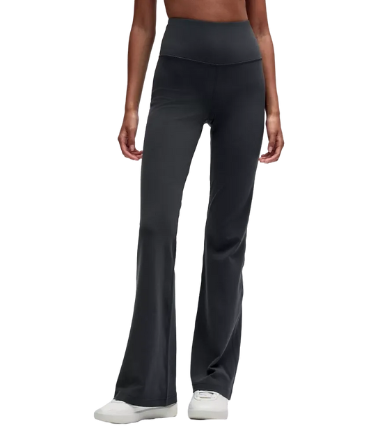 Lululemon Groove Nulu Super High Rise Flared Pant Graphite Grey