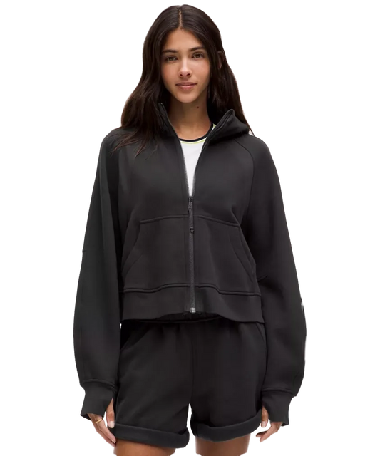 Lululemon Scuba Oversized Full Zip Hoodie Black