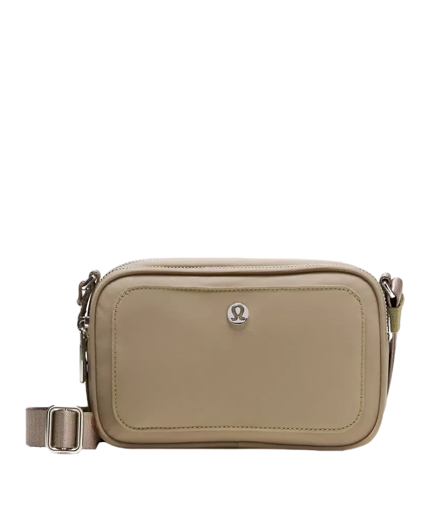 Lululemon Crossbody Camera Bag 2l Fawn Brown
