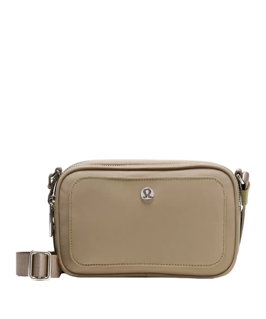 Lululemon Crossbody Camera Bag 2l Fawn Brown