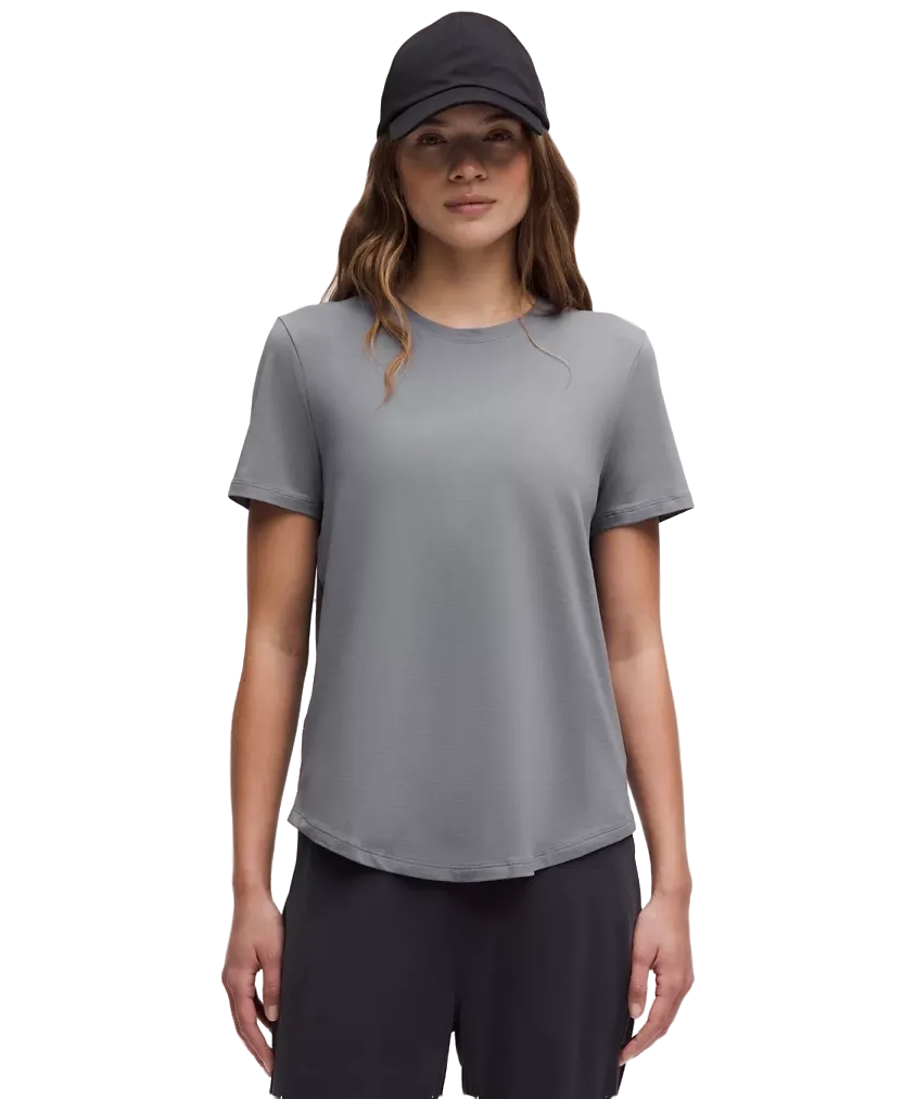 Lululemon Love Curved Hem Crewneck T Shirt Solar Grey